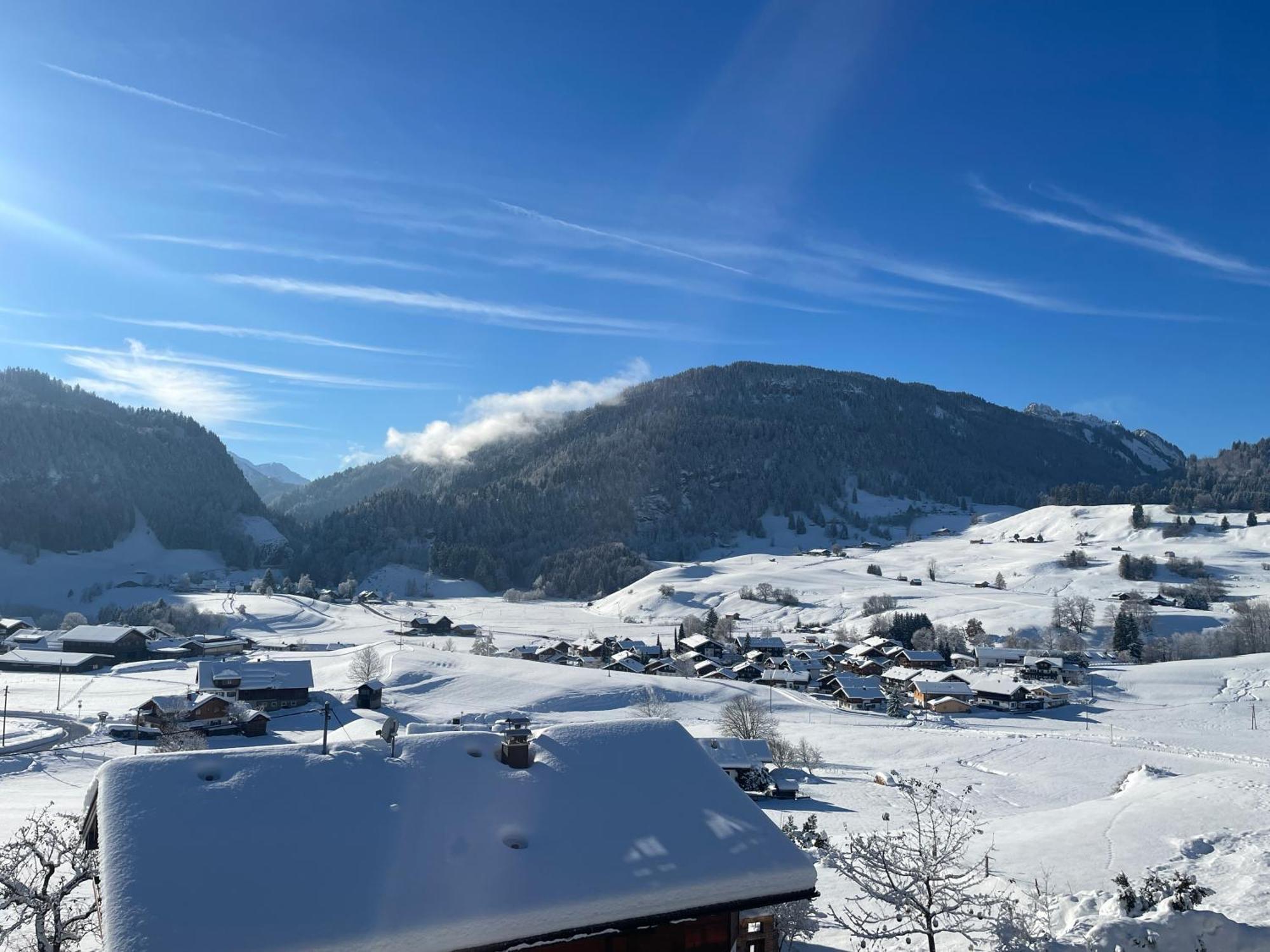 Hotel Garni Oberdorfer Stuben Obermaiselstein Esterno foto