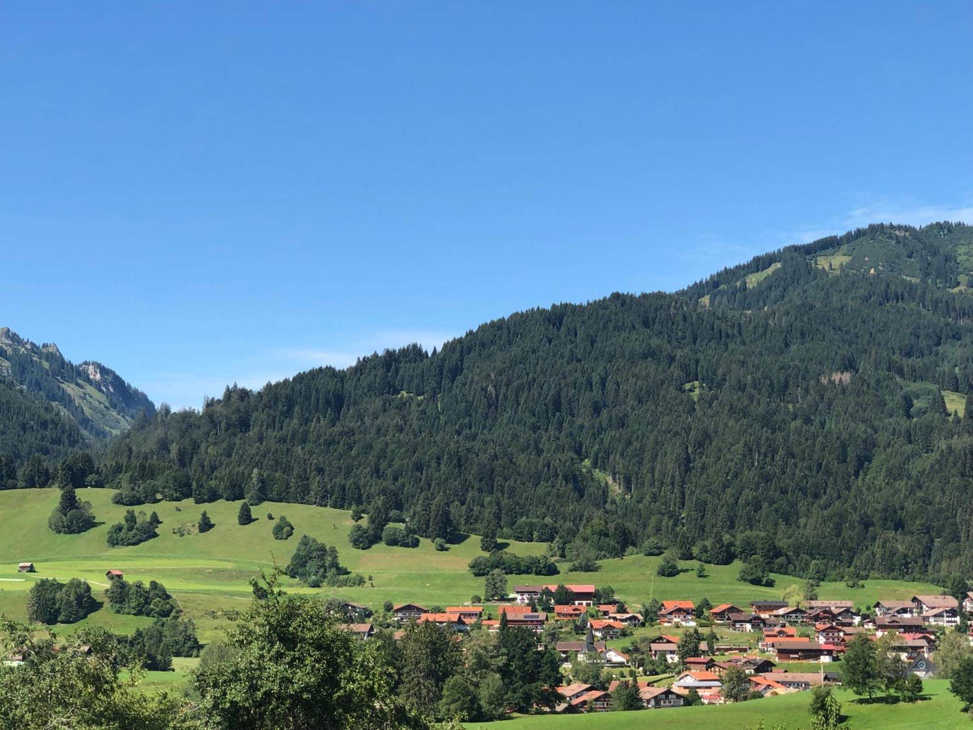 Hotel Garni Oberdorfer Stuben Obermaiselstein Esterno foto