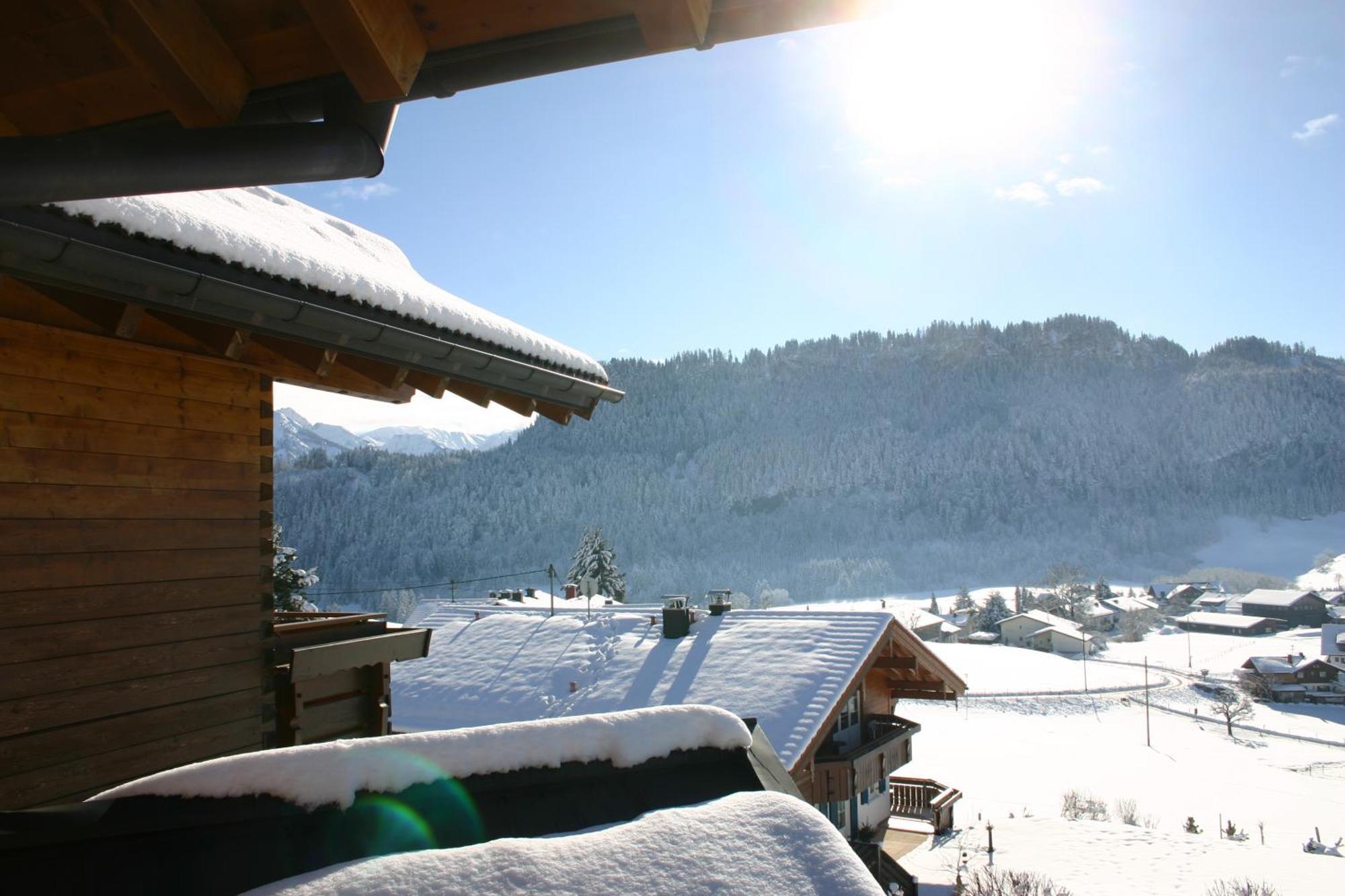Hotel Garni Oberdorfer Stuben Obermaiselstein Esterno foto