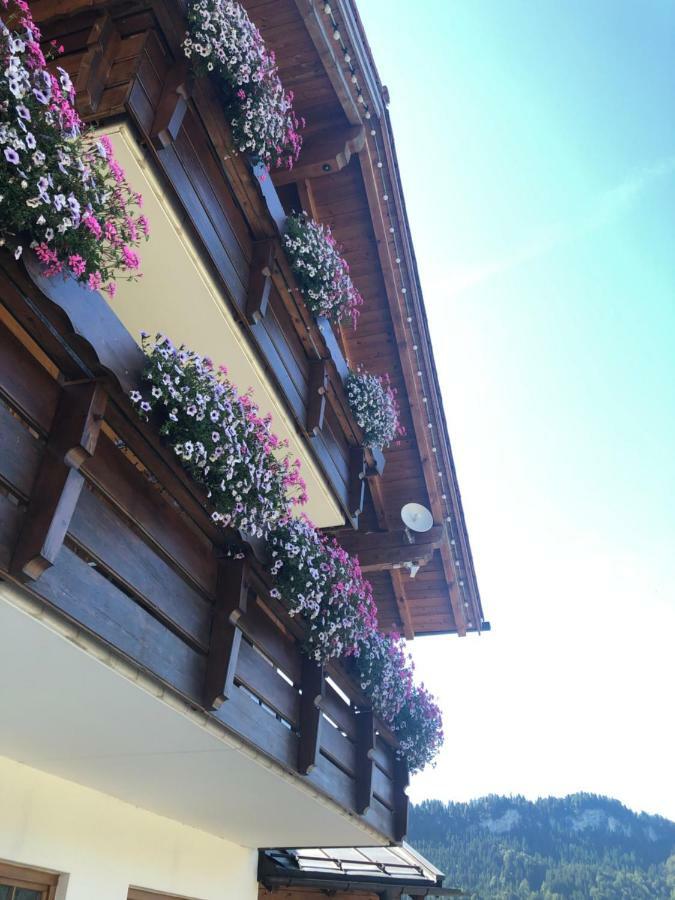 Hotel Garni Oberdorfer Stuben Obermaiselstein Esterno foto