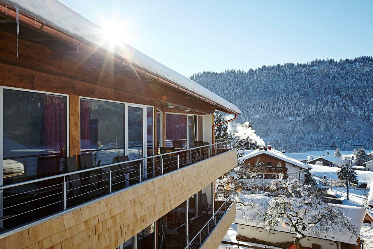 Hotel Garni Oberdorfer Stuben Obermaiselstein Esterno foto
